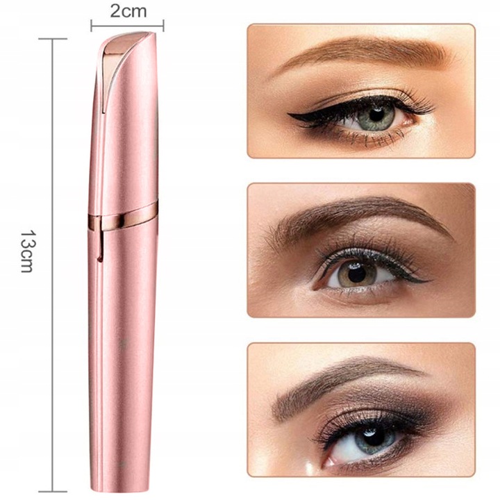 DEPILATOR TRYMER DO BRWI TWARZY W FORMIE SZMINKI Możliwość mycia pod wodą nie